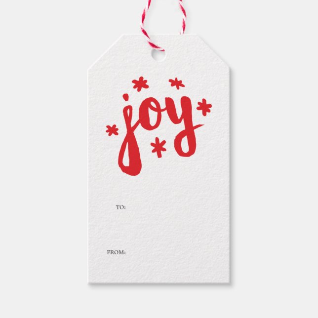 Étiquettes-cadeau Starry Joy (Devant)