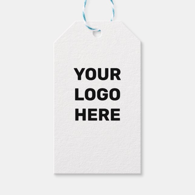 ÉTIQUETTES-CADEAU STYLE DE TEXTE MINIMAL SIMPLE LOGO D'AFFAIRES FAVO (Devant)