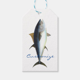 Étiquettes-cadeau Style Thon Bigeye Thunder_Cove