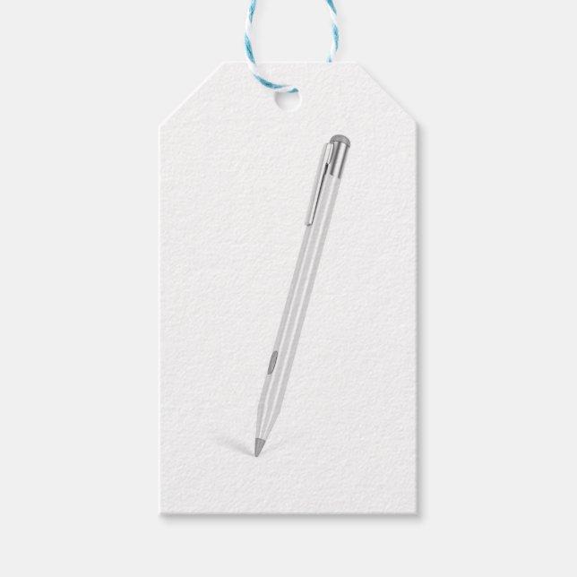 Étiquettes-cadeau Stylo pour tablette graphique ou ordinateur (Devant)