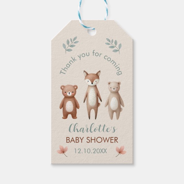 Étiquettes-cadeau Sucreries (Devant)