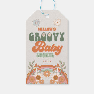 Étiquettes-cadeau Super Rainbow Hippie Baby shower Favoriser les éti