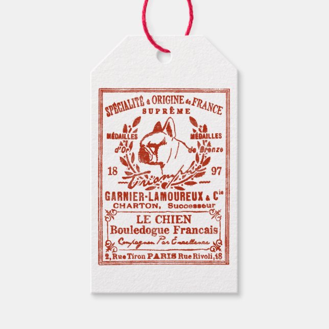 Étiquettes-cadeau Suprême (Devant)