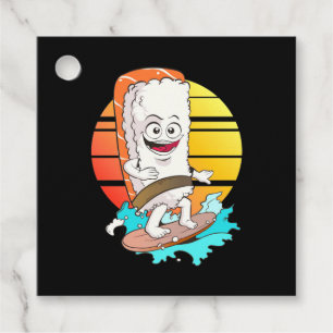 Étiquettes Cadeau Sushi surf