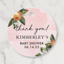 Sweet Baby Girl Clementine Girl Baby shower Party