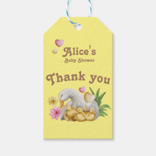Étiquettes-cadeau Sweet Sunny Mommy & Babies Baby shower mignon