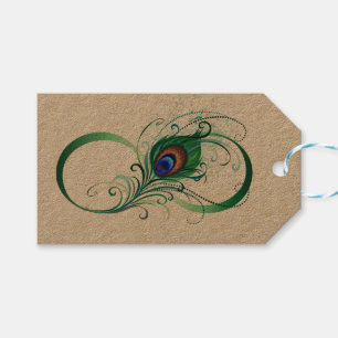 Étiquettes-cadeau Symbole de l'Infinity