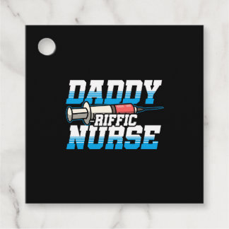 Étiquettes Cadeau Syringue d'injection de l'infirmière riffic Nation