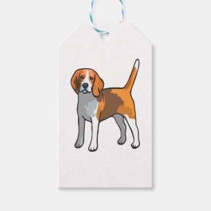 Étiquettes-cadeau T Shirt Chien Beagle