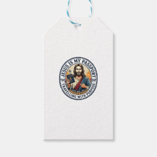 Étiquettes-cadeau T-shirt de missions mondiales missionnaire Jésus c