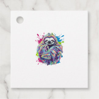 Étiquettes Cadeau T-shirt graphique drôle d'art d'animal mignon de p