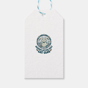 Étiquettes-cadeau T-shirt pour amateur de chat et d'artisanat Cottag