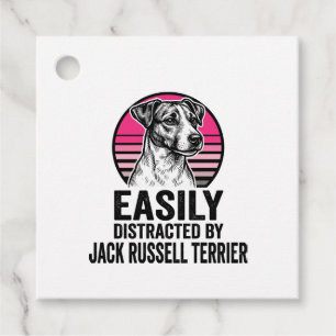 Étiquettes Cadeau T-shirt vintage Jack Russell Terrier facilement di
