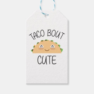 Étiquettes-cadeau Taco Bout Cute
