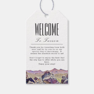 Étiquettes-cadeau Tag cadeau de bienvenue personnalisé Tucson