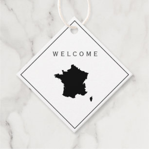 Étiquettes Cadeau Tag cadeau de sac de bienvenue Mariage France