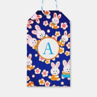 Étiquettes-cadeau Tag Cadeau JAPONAIS BUNNIES ET FLEURS do-it-yourse