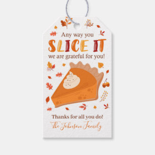 Étiquettes-cadeau Tag Cadeau Thanksgiving, N'Importe Quelle Façon D