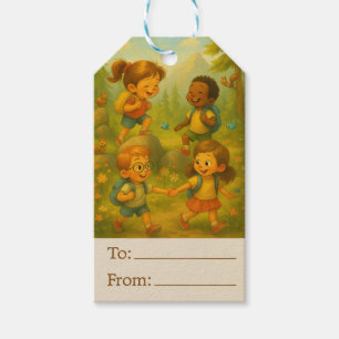 Étiquettes-cadeau Tag d'aventure pour les enfants