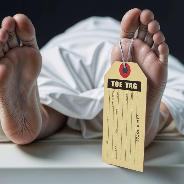 Étiquettes-cadeau Tag de l'orteil (Créateur téléchargé)