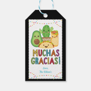 Étiquettes-cadeau Tag du Baby shower Fiesta Taco Favoriser le Merci