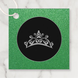 Étiquettes Cadeau Tag-Favor-Cadeau -Pageant USA Amérique Tiar Crown