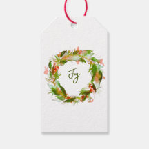 Tag Joy Wreath
