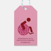 TAG POUR L'UTILISATEUR DE CHAISE ROUE