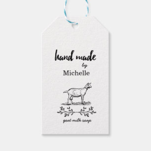Étiquettes-cadeau Tag Produit Faite À La Main