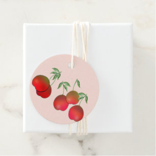 Étiquettes Cadeau Tags cadeaux Cherry Stems