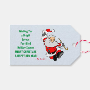 Étiquettes-cadeau Tags cadeaux de la saison des fêtes