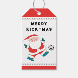 Étiquettes-cadeau Tags cadeaux de Noël de football
