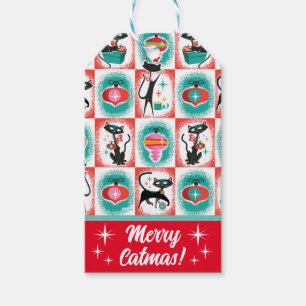 Étiquettes-cadeau Tags cadeaux de Noël des chats MCM