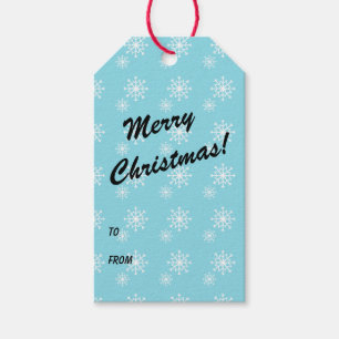 Étiquettes-cadeau Tags cadeaux de Noël Joyeux Moderne