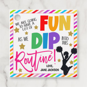 Étiquettes Cadeau Tags Cheer Gift