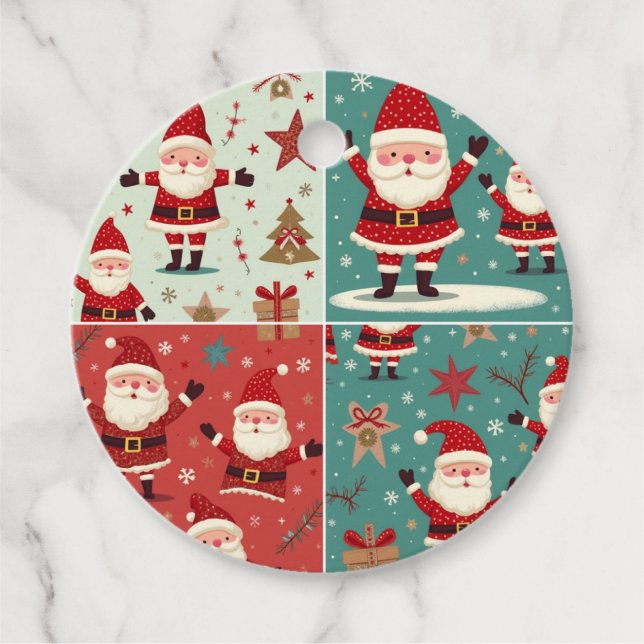 Étiquettes Cadeau Tags de Noël préféré (Devant)