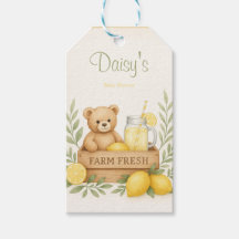 Tags favoris Baby shower citron