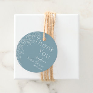 Étiquettes Cadeau Tags favoris pour une douche de mariée.