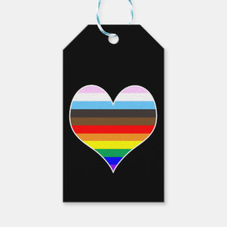 Étiquettes-cadeau Tags Rainbow Heart