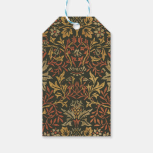 Étiquettes-cadeau Tapisserie de jardin de William Morris