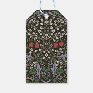 Étiquettes-cadeau Tapisserie florale de ronce de William Morris