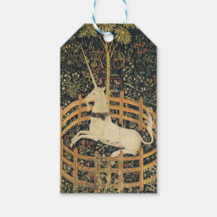 Étiquettes-cadeau Tapisseries Unicorne Tapisserie classique