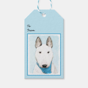 Étiquettes-cadeau Taureau Terrier - Cute Original Chien Art