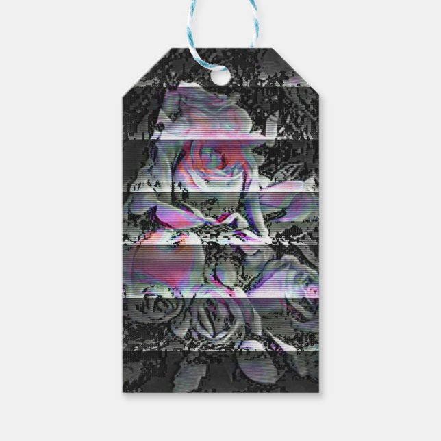 Étiquettes-cadeau Techno Bouquet (Devant)