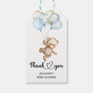 Étiquettes-cadeau Teddy Bear Baby Bear Baby shower Cadeau Tags