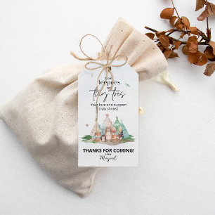 Étiquettes-cadeau Teepees et minuscules orteils Favoriser les étique