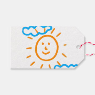 Étiquettes-cadeau Télécharger des enfants Dessiner Transformer des e