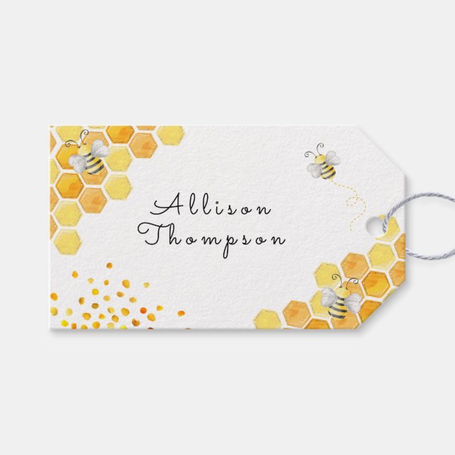 Étiquettes-cadeau Tellement doux pour être anniversaire de enfant (Devant (Horizontal))