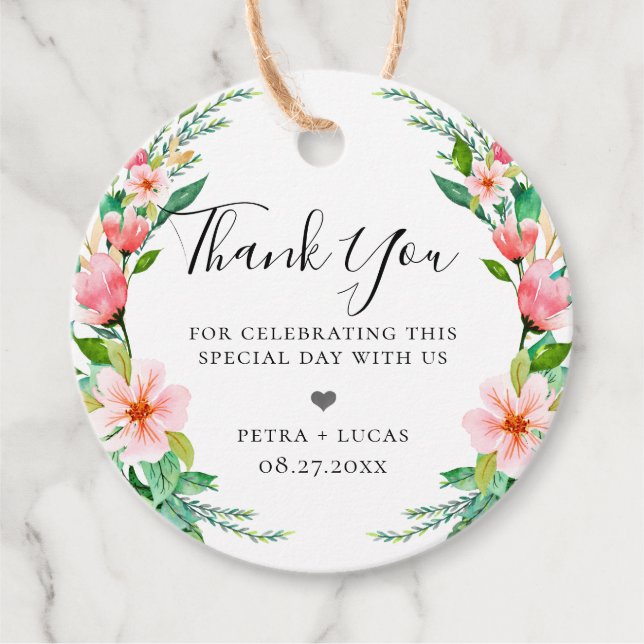 Étiquettes Cadeau Terre végétale de l'île botanique (Devant)