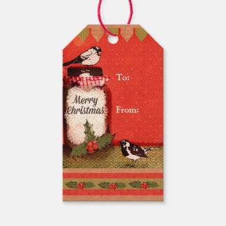Étiquettes-cadeau Texte personnalisé Pays rustique Tags cadeaux de N